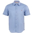 thumbnail image 1 of Camisa manga corta lisa Poui Azul Costavana Poui Placid Blue, 1 of 6