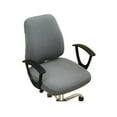 thumbnail image 4 of Transemion 1/2/3/5 2pcs/set Office Chair Cover For Professional And Polished Look Dustproof gray 5PCS, 4 of 6