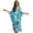 Blue Sea Starfish Floral, variant on Xixirimido Tropical Palm Tree Hibiscus Print Womens Plus Size Kaftan Dress V Neck Batwing Sleeve Beach Cover Up Swimsuit Coverups Summer Lounge Caftan Dress