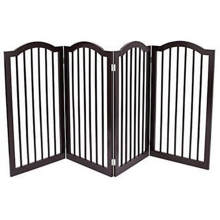 UPC: 0667031414345 | Internet s Best Pet Gate with Arched Top – 4 Panel – 36  Tall