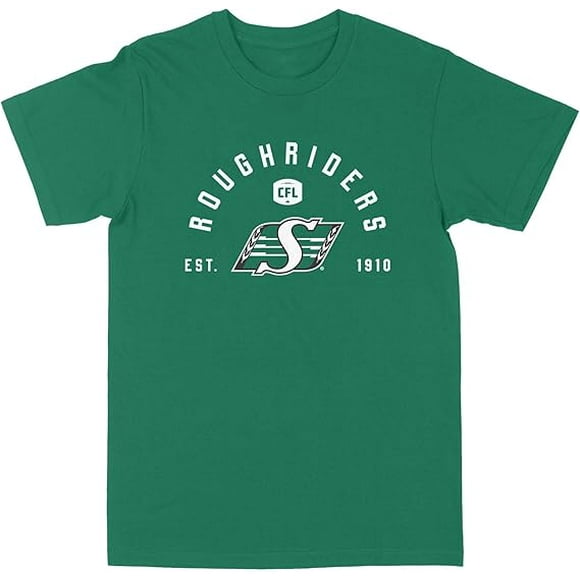 CFL Saskatchewan Roughriders EST Turf-Green 2X-Large T-Shirt