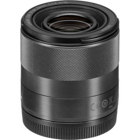Canon - EF-M32mm F1.4 STM Standard Prime Lens for EOS M Cameras - Black