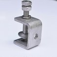 thumbnail image 2 of Stainless Steel Heavy Duty Clamp,4PCS C Clamps,0-25mm Heavy Duty C Clamp,Woodworking Fixing Clamp,Tiger Clamp with Wide Jaw for DIY Woodworking, M8-30, 2 of 5