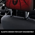 thumbnail image 4 of Kdxio Spider on the Web Pattern Print 2 Piece Car Head Rest Covers Set Auto Front/Rear Seats Headrest Cover Universal Fit Most Cars,Sedan, SUV, 4 of 9