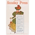 thumbnail image 3 of George Reiter Brill 13x18 Black Modern Framed Museum Art Print Titled - Philadelphia Sunday Press; May 10 (1895), 3 of 5