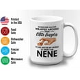 thumbnail image 3 of Grandma Mug White 15Oz - Little Fingers Nene - Grandma Family Birthday Granddaughter Grandson, 3 of 7