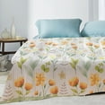 thumbnail image 6 of Qocolhg Summer Quilt Bedding Modern Air Conditioner Quilt Cotton Breathable Comforter Print Floral Quilts Bedspread Small Size for Kids, Machine Washable & Easy to Care, 39x59 inch, Green, 6 of 6
