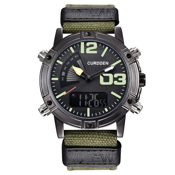 Reloj deportivo para hombre, relojes para hombre, reloj de nailon para hombre, reloj deportivo informal de cuarzo para hombre.