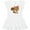 AA-White, variant on Inktastic Spring Animals, Cute Squirrel, Colorful Flowers Gift Baby Girl Dress