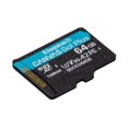thumbnail image 1 of Tarjeta de memoria Kingston microSDXC Canvas Go Plus 64GB, 1 of 1