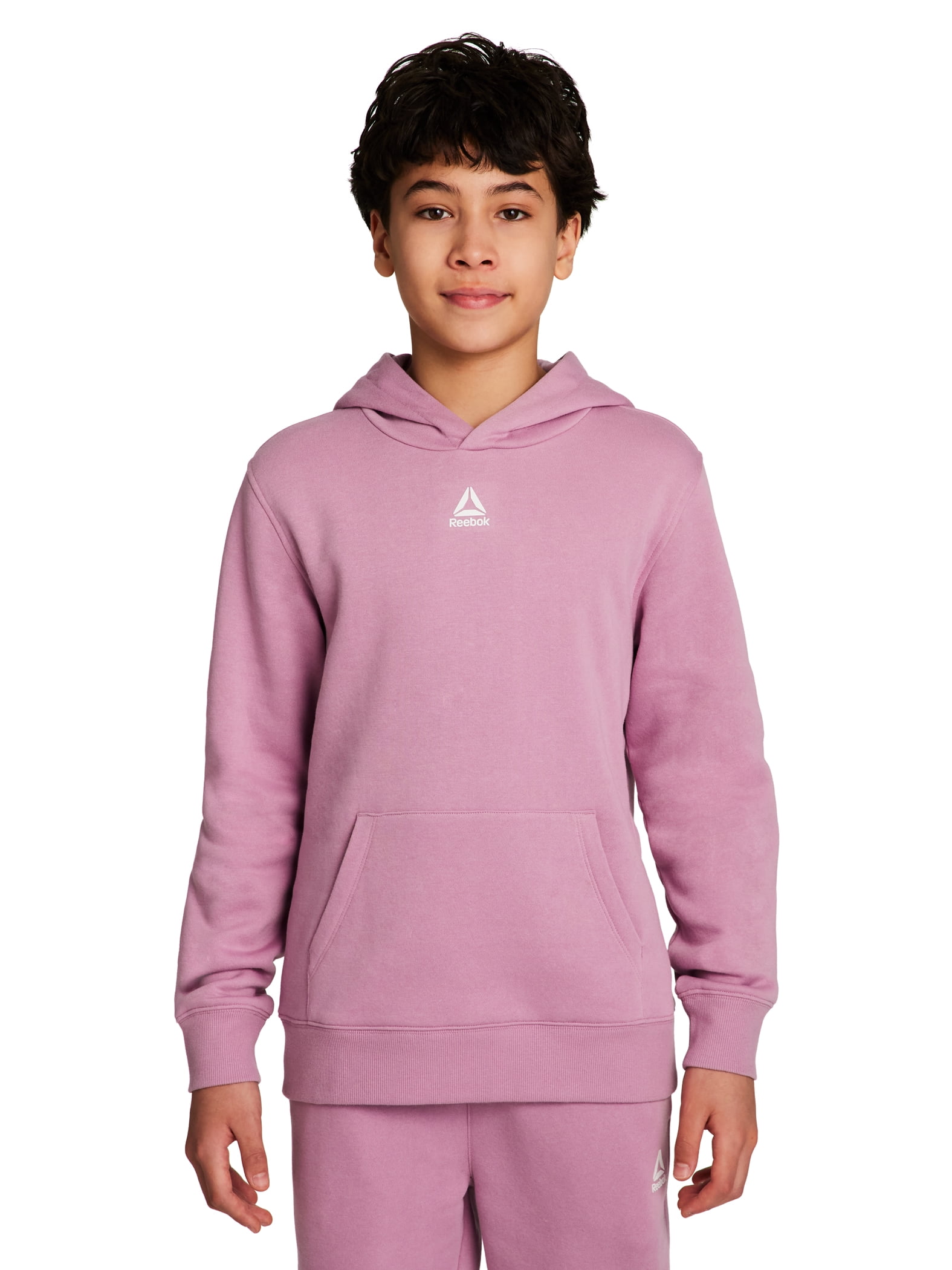 Reebok Kid's Unisex Athletic Game Day Sport Core Hoodie & Jogger, 2-Piece Set, Sizes 4-18