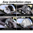 thumbnail image 5 of ALLTIMES LED Side Mirror Turn Signal Lights for Dodge for Ram 1500/2500/3500 2010-2017 Truck with Tow Mirror, Waterproof Black Lens Yellow Light, 5 of 8