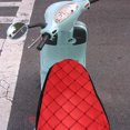thumbnail image 4 of OULII Motorcycle Seat Cushion Protector Square Grid Anti Slip Red 1Pack, 4 of 4