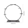 thumbnail image 2 of RUNROTOO 1Pc Ice Cream Cone Display Rack Iron 6-Slot Structure for Restaurants, 2 of 8