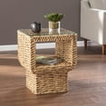 thumbnail image 2 of Pallston Water Hyacinth Accent Table, 2 of 5