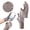 Brown, variant on Sun Protection Gloves Women, Full Finger Ice Silk Touchscreen Non Slip Driving Gloves for Travel Golfing Running(AF,8.77x3.3in)
