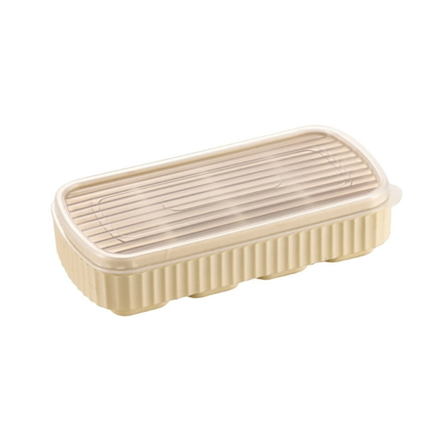 Bandeja de cubitos de hielo Yuarrent Flexible antiadherente 8 rejilla Color sólido