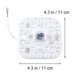thumbnail image 3 of Light Fittings 220V 12W 960LM 2835 SMD 6000K 24 LED Ceiling Lamp White Environment-friendly Ceiling Light 1Pack, 3 of 3