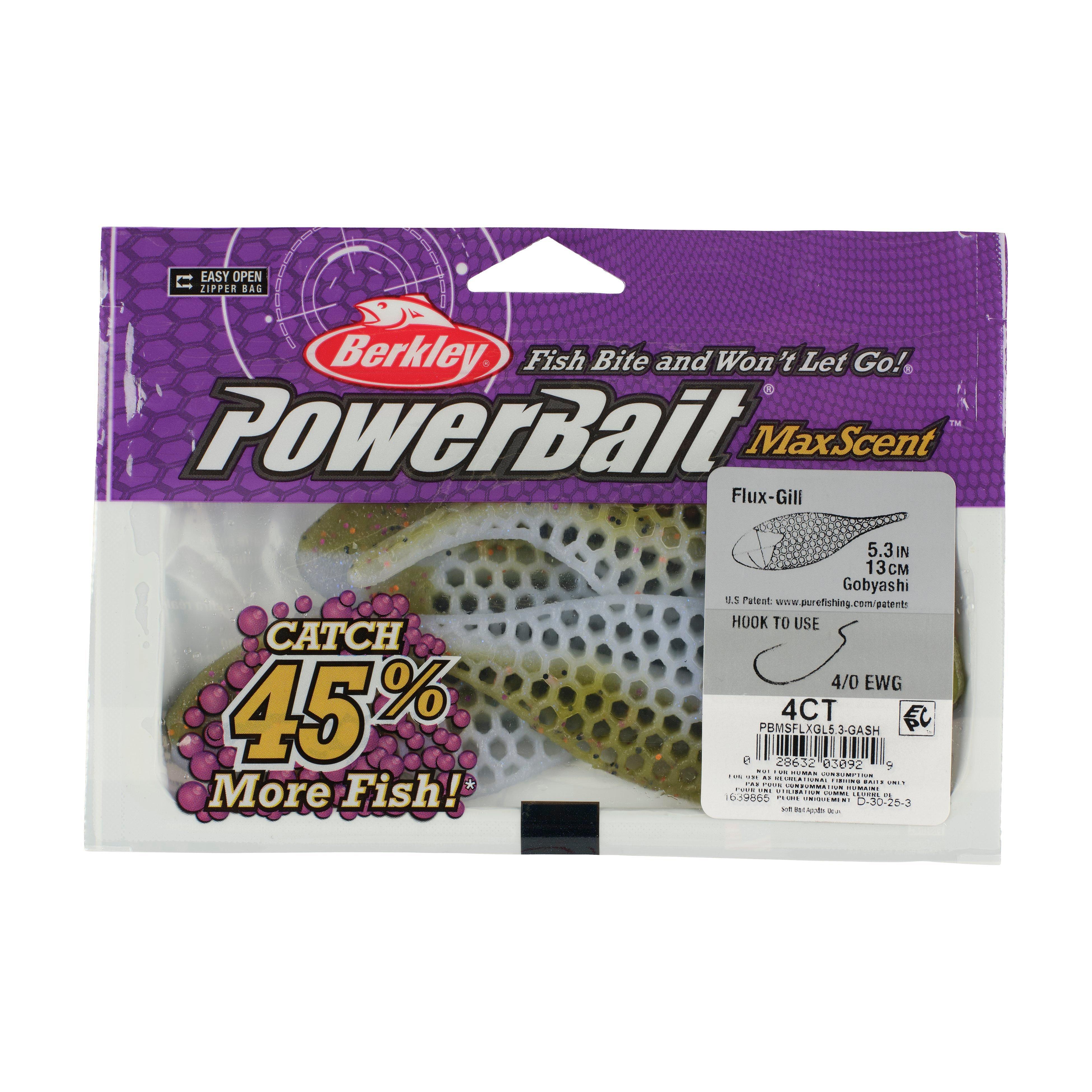 Berkley PowerBait® MaxScent Flux-Gill, 5.3 in, Gobyashi