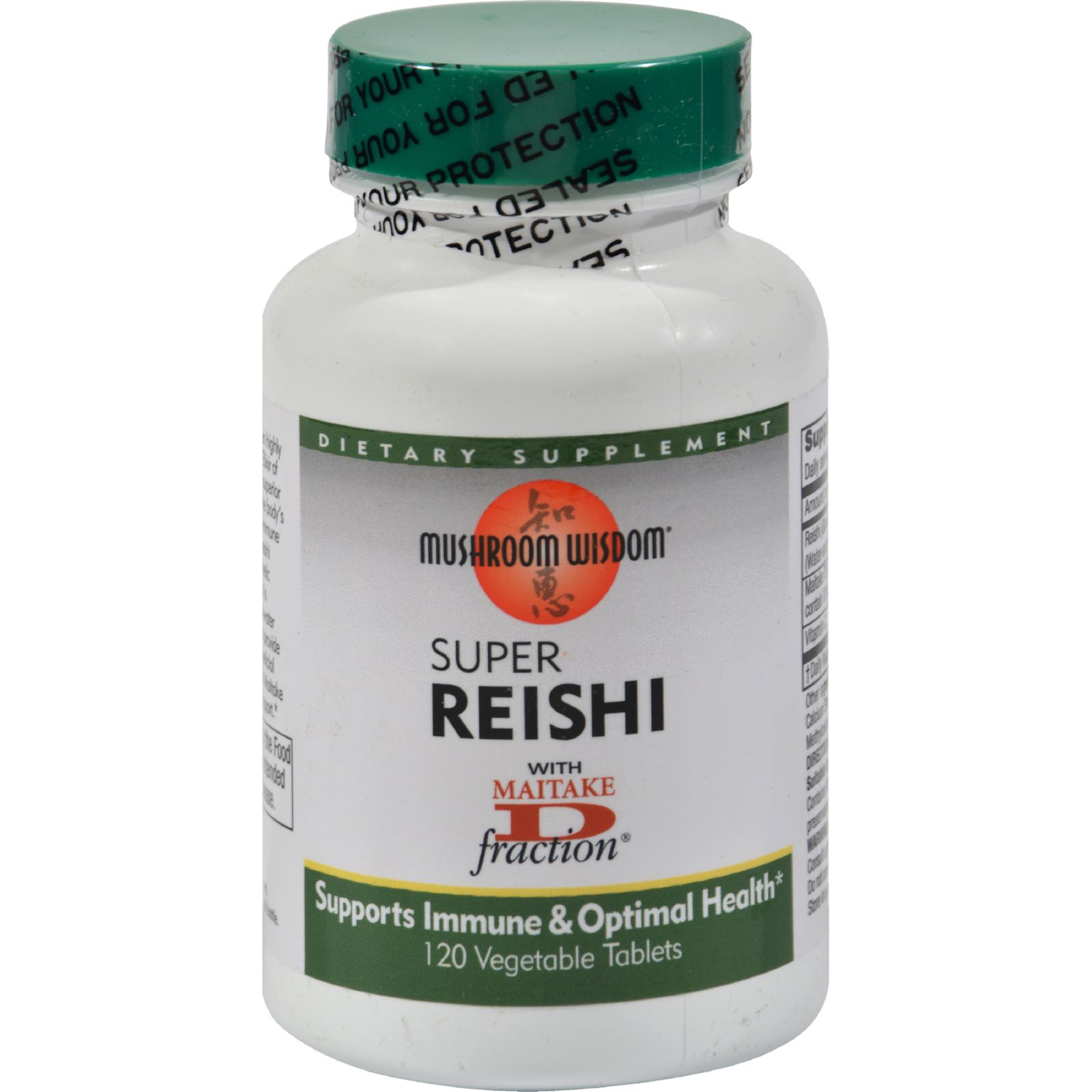 Mushroom Wisdom Super Reishi 120 Tablets
