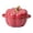 red, variant on Unbreakable Pumpkin Cup Funny Cartoon Heat and Cold Resistant Soup Bowl with Lid Coffee Mug Cute Mug for Pasta Yogurt Soup Cereal white