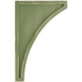 thumbnail image 3 of Ekena Millwork 3"W x 6 1/2"D x 10"H Large Lawson Wood Vintage Decor Corbel, Restoration Green, 3 of 6
