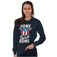 thumbnail image 3 of Puerto Rico Baseball State Flag Pride Long Sleeve TShirt Men Women Brisco Brands S, 3 of 5