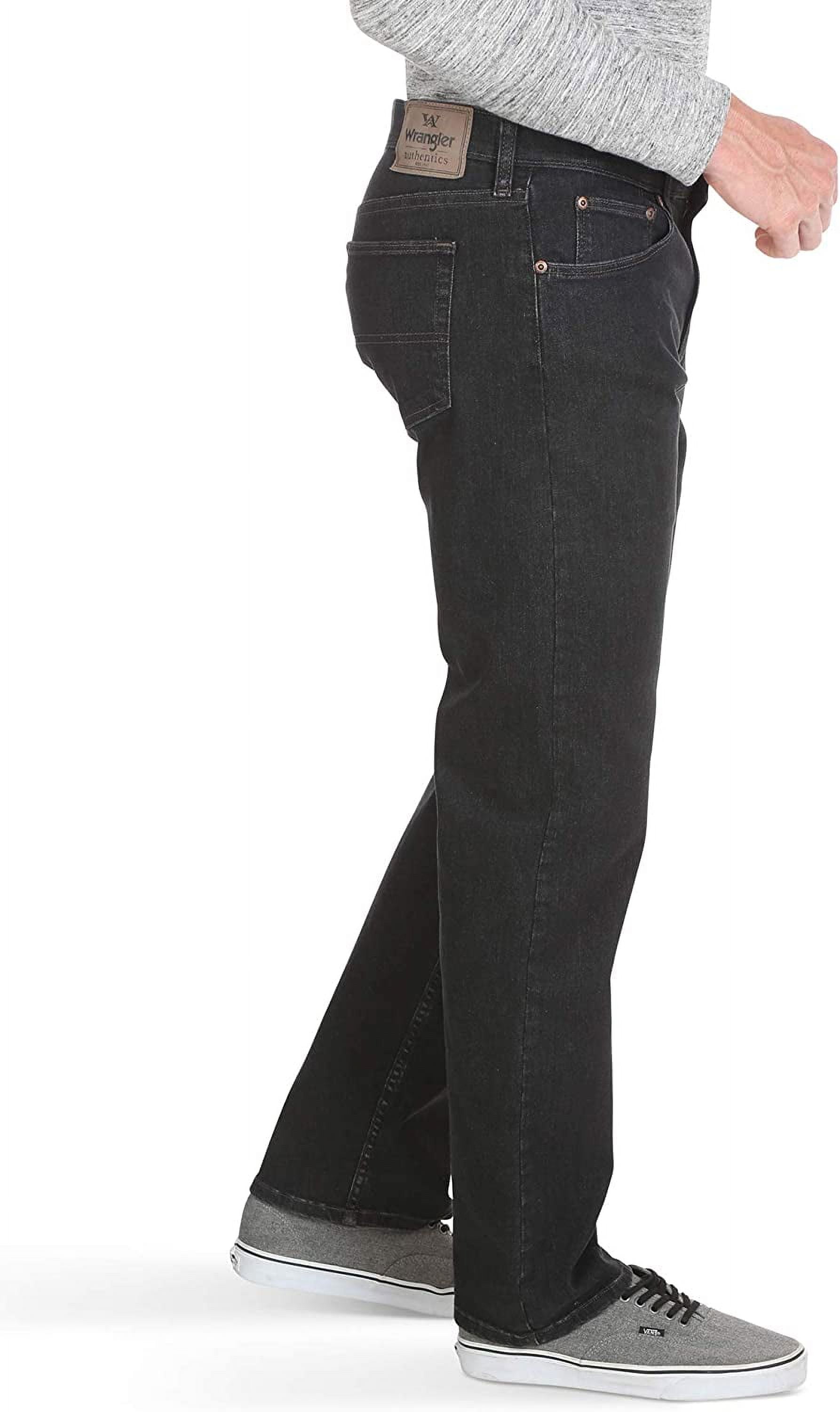 Wrangler Authentics Men's Comfort Flex Waistband Dark Denim, Advanced  Quality \u0026 Stretch Fit Jean, 44W x 30L - Walmart.com