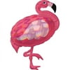 33 in. Iridescent Pink Flamingo Shaped Foil Balloon
