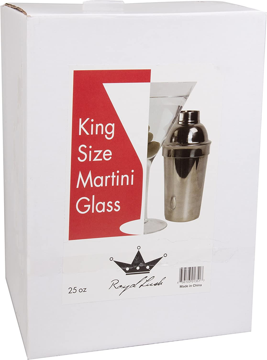 Oversized XL Giant Martini Glass - 25oz - Holds 4-6 Regular  Martinis or Jumbo Cocktails - Extra Large Glassware Fun for Bachelorette  Parties & Birthdays - Holiday Party Exchange 