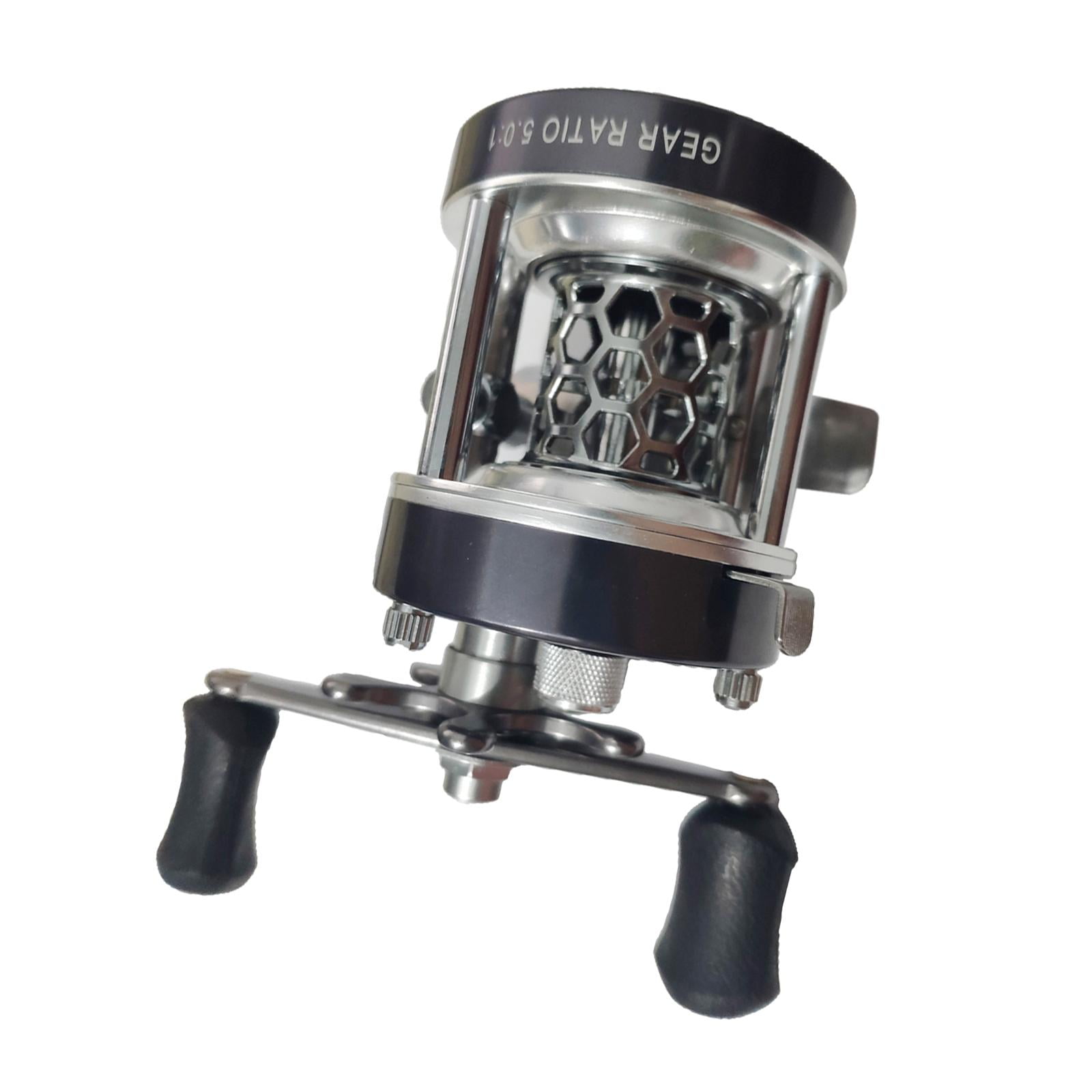 W300L/W300R Baitcasting Fishing Reel Drum Wheel 5.01 Gear Ratio