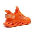 thumbnail image 6 of GSLMOLN Women's Walking Shoes Casual Running Slip On Sneakers Breathable Workout Lightweight Gym Fitness Sport Shoes Orange size 8-8.5, 6 of 6