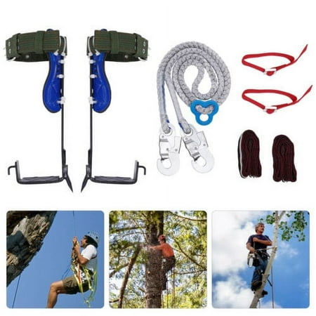 2Gears Climber Harness Climbing Glove Adjustable Tree Climbing Spike Set Durable