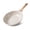 White, variant on Corlekala 9.5 Inch Nonstick Wok Pan with Pour Spout, Aluminum Stir Fry Pan Deep Frying Pan Skillet, Induction Compatible Cookware White