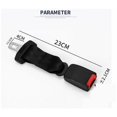 thumbnail image 2 of Vallaes Seat Belt Extender, 23cm, Car Seat Extender (Black),, 2 of 2
