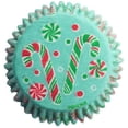 thumbnail image 2 of Cupcake Creations 32 Count Cupcake Baking Papers, Candy Canes & Peppermints, 2 of 2