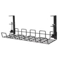 thumbnail image 4 of Miangastore Under Desk Wire Storage Rack Under Desk Cable Organizer Wire Cable Tray, 4 of 9