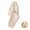 Apricot (Plush Style), variant on CSCHome Kids Fleece Active Sweatpants Teen Girls Elastic Waistband Casual Sports Pants Autumn Winter Athletic Jogger Pants 4-15 Years