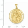 thumbnail image 2 of 14k Saint Christopher Medal Pendant, 2 of 3