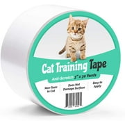 Anti-Scratch Cat Training Tape Provides Cat Scratch Prevention for Furniture, Carpet and More (3 Inches x 30 Yards)
