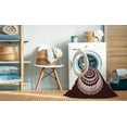 thumbnail image 2 of Ahgly Company Machine Washable Indoor Rectangle Transitional Chocolate Brown Area Rugs, 4' x 6', 2 of 7