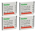 thumbnail image 1 of Kastar 4-Pack Battery CNP-60 Replacement for Casio Exilim EX-Z29BK, Exilim EX-Z29PE, Exilim EX-Z29PK, Exilim EX-Z29SR, Exilim EX-Z90, Exilim EX-Z90BK, Exilim EX-Z90PK, Exilim Zoom EX-S10 Camera, 1 of 3