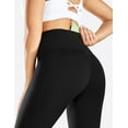thumbnail image 4 of BALEAF Women's 7/8 High Waist Soft Yoga Leggings with Deep Pockets Brushed Stretch Squat Proof Workout Pants Black L, 4 of 7