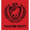 thumbnail image 4 of American Football Tailgating Society Youth Red Crew Neck Short Sleeve Tee-Medium, 4 of 4