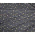 thumbnail image 4 of oneOone Polyester Lycra Fabric Leaves & Floral Artistic Printed Craft Fabric BTY 56 Inch Wide, 4 of 4