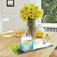 thumbnail image 6 of FREEAMG Beautiful Natural Bamboo Stone Spa Absorbent Dish Drying Mat, 16 x 18 Inches Microfiber Kitchen Countertop Table Protector Multi-Purpose Counter Rack Sink Drainer Pad, 6 of 6