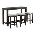 thumbnail image 1 of Picket House Furnishings Stanford Multipurpose Bar Table Set in Brown, 1 of 20