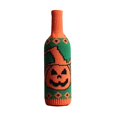 thumbnail image 1 of Botella De Vino, Decoración De Mesa, Tapa De Botella, Fiesta De Halloween, Decoración Del Hogar, Regalo, Cabeza De Miedo, Hueso, Calabaza, Bolsa De Regalo, Funda Portátil Para Vino Eigraketly HA044598-01, 1 of 6