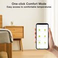 thumbnail image 1 of Amdohai Thermostatic Radiator Valve Smart Radiator Valve Intelligent Thermostat Valve Supporting Mobile App Control Radiator Controller, 1 of 7