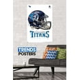 thumbnail image 2 of NFL Tennessee Titans - Drip Helmet 20 Wall Poster, 22.375" x 34", 2 of 3